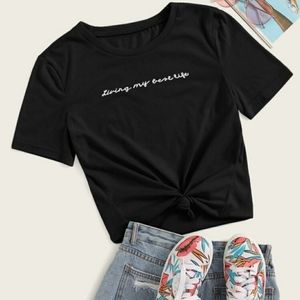 Living my best life tee